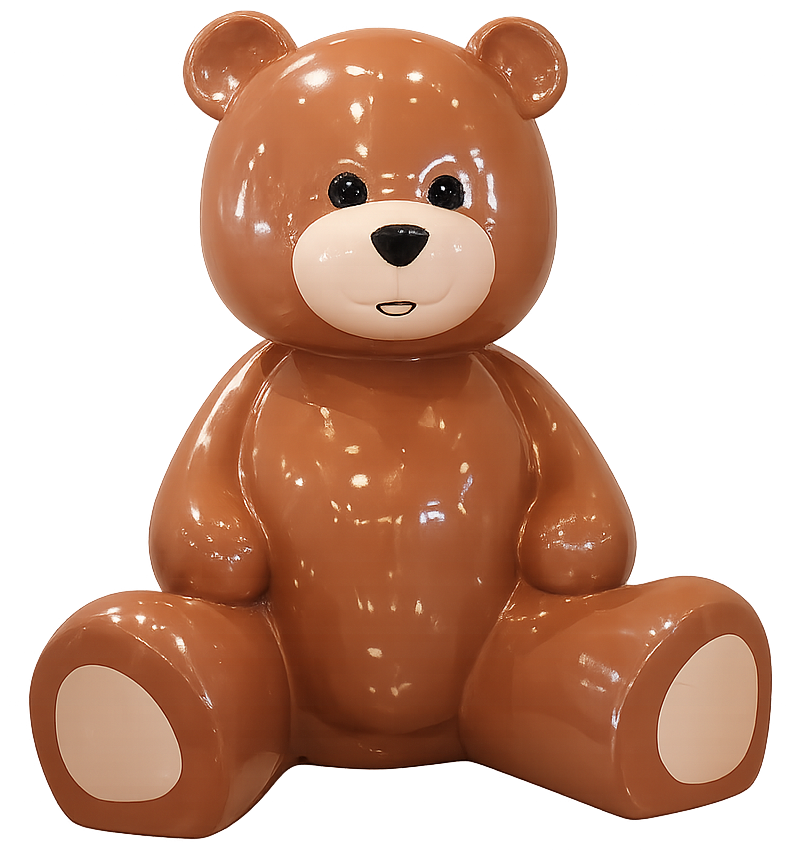Woo, the beloved teddy bear mascot and brand ambassador of Wooray, a premium indoor play destination